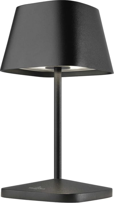Villeroy & BOch Neapel LED tafellamp oplaadbaar zwart