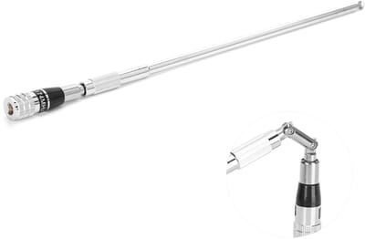 Allecto - Uitbreidbare Telescopische Antenne - High-gain antenne - Verhoogd bereik - Handheld GPS - Eenvoudig te installeren - Geschikt voor Alpha ...