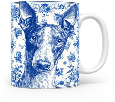 Mok Pharaoh hound Beker voor koffie of tas voor thee, cadeau voor dierenliefhebbers, moeder, vader, collega, vriend, vriendin, kantoor, opa, oma, hond, kerst, sinterklaas, verjaardag