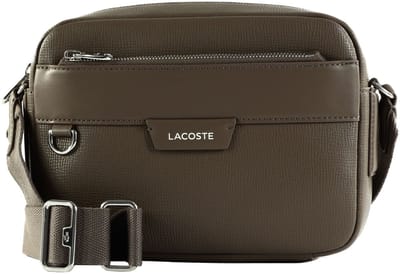 LACOSTE schoudertas Reporter Bag Morel Taupe