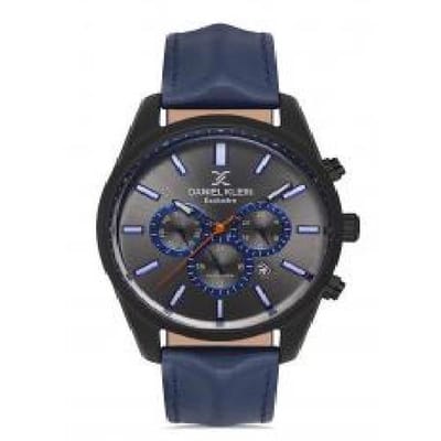 Daniel Klein DK.1.12873-3 - Horloge - Analoog - Mannen - Heren - leren band
