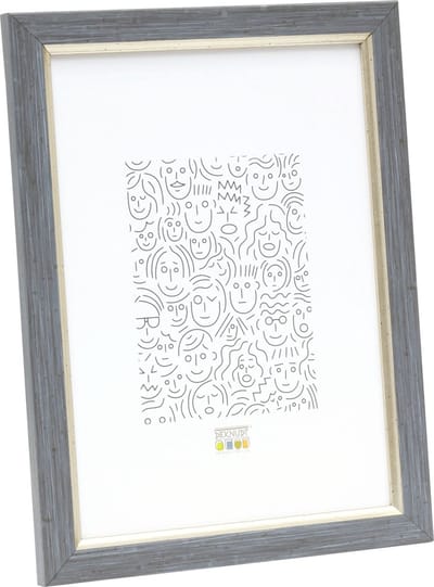Deknudt Frames fotolijst S46AF7 - grijze schilderlook - biesje - 10x15
