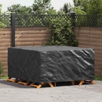vidaXL - Meubelbescherming - Effen - Zwart - 180 - x - 190 - x - 85 - cm - 210D