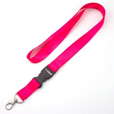 Go Go Gadget - Keycord - Afneembare gesp - Sleutelbos - Sleutelkoord - 1 stuk - Fuchsia