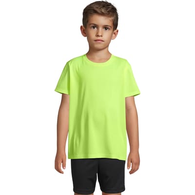 SOL'S Kids´ Sports T-Shirt Sprint L04773 - Neon Yellow - 6 years (106/116)