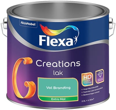 Flexa - Creations Lak Extra Mat - Vol Branding - Mengverf - 2,5 L
