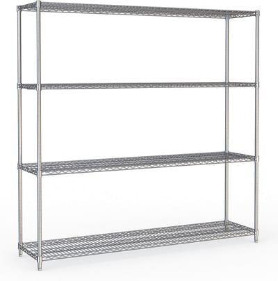 STELLING 4 LEVELS 1800 DEMONTABEL - Combisteel 7530.0020 - Horeca & Professioneel