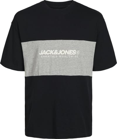 JACK&JONES - JJELEGACY BLOCKING TEE SS O-NECK NOOS - Heren - T-shirts