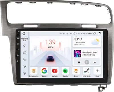 Autoradio met bluetooth - Carplay - Voor VW Golf 7 (2013-2017) - Geschikt voor Apple en Android - Stereo - Navigatie - Navigatiesysteem auto - 6GB 64GB