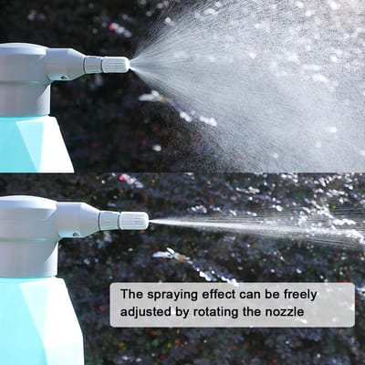 Dubbele Modus USB Oplaadbare Elektrische Planten Mist Sprayer Fles Automatische Tuin Waterkan Multifunctioneel Water blauw