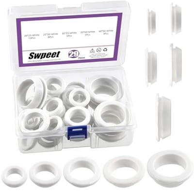 Rubberen Grommet Set - 29 Stuks in 5 Maten voor Bedrading en Toepassingen