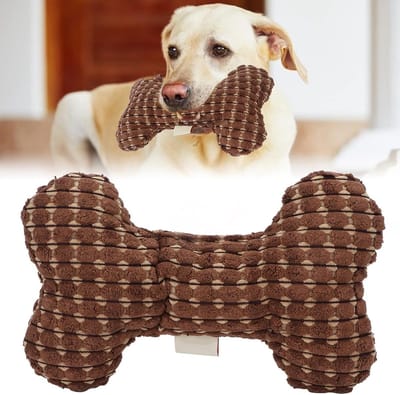 Solidchoice - Botvormig Kauwspeeltje voor Honden