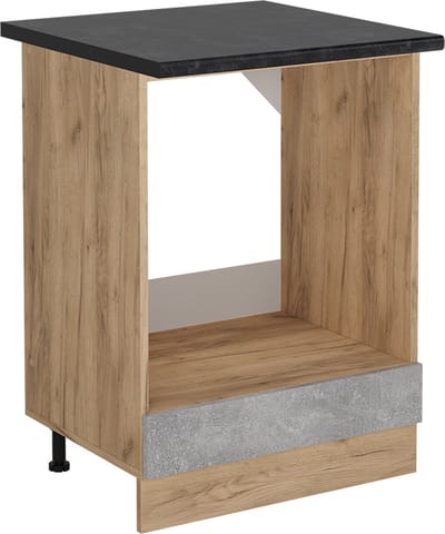 Vicco R-Line Ovenombouwkast – 60 cm, WB Antraciet Beton