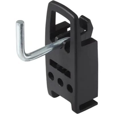 Wolfcraft 5 Enkele Haken L30 Mm Voor Gaatjesboard- En Kastsysteem