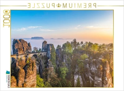 1000 Stukken Puzzel - Landschap Puzzel - Ontspanning Thuis - Precisie Stansing - 64 x 48 cm - Meerkleurig