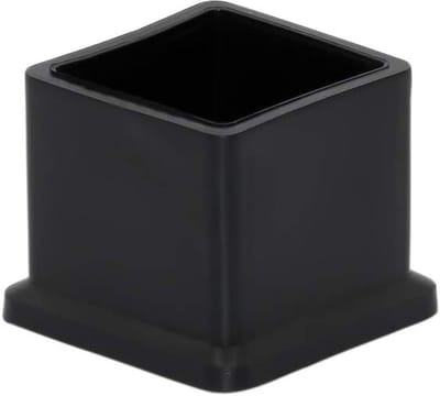 Meubelvoet Beschermers - Stoelpoot Doppen - Vloer Beschermen - Flexibel PVC Materiaal - 10 Stuks 22 mm - Zwart