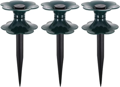 Tuinslang Spikes - Slanggeleiders Houder - Water Geleiden - Veilig Materiaal PVC - 25x9x9cm - Donkergroen