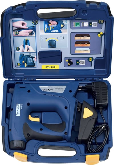 Rapid BTX140 7,2V Li-Ion accu tacker set in koffer