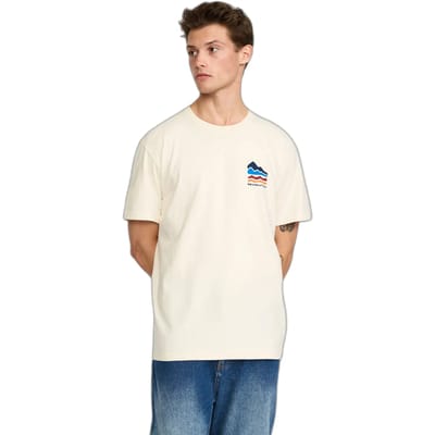 T-shirt Revolution Printed T-Shirt 1459 TER - Off White Melange