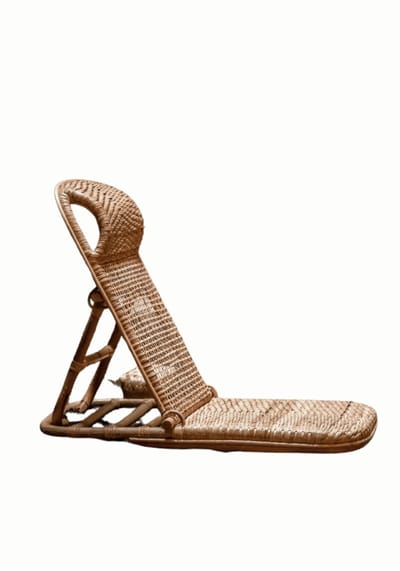 Monnarita Anna - Rattan Ligstoel - Handgemaakt - 3 Standen - Natuurlijk Kleur