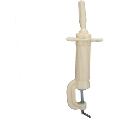 Mannequin Hoofd Standaard Hoogte Verstelbaar Mannequin Hoofd Klem Houder voor Oefenhoofd beige