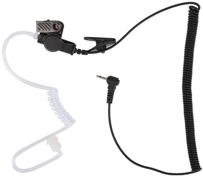 Dailygoods - Beveiligings Oortelefoon met Akoestische Geluidsbuis, 2,5mm