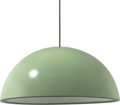 Bamyum Lipeo Hanglamp Eettafel Lamp Vlam Mintgroen Ø35 cm Vintage Eettafel Lamp, Lampenkap Hanglamp