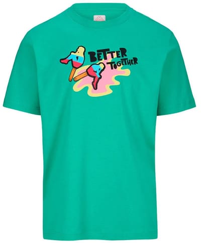 Kappa Gorto T-shirt Met Korte Mouwen Groen L Man