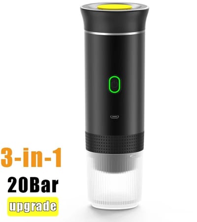 D&A Koffiezetapparaat - Koffiemachines - Koffiezetapparaat Cups - Koffiecupmachine - Espresso - Draagbare Koffiemachine