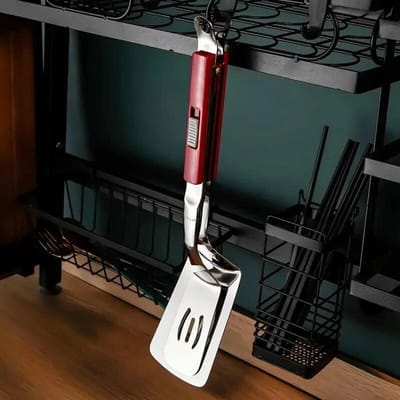 RVS Steak Clip Pannenkoek Barbecue Spatel Clip BBQ Tangen Frituren Vis Spatel Clip Brood Huishoudelijk Keuken Gereedschap