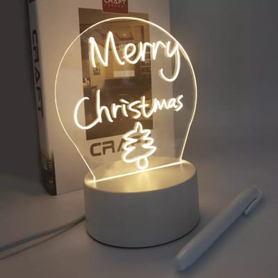 LED Schrijfbord · Memobord · Acryl Whiteboard · Schrijftablet · Verlicht Schrijfbord · Lightbox · Whiteboard