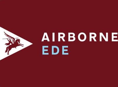 Airborne Ede Vlag 100 x 150 cm | Officiële Airborne Uitvoering | 130 Grams Polyester