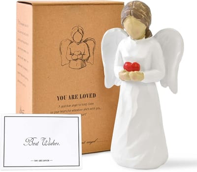 Solidchoice - Handgemaakte Resin Engel Beeldjes voor Decoratie