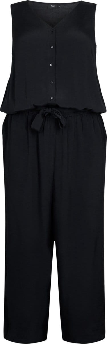 ZIZZI VBELLA SL JUMPSUIT Dames Jumpsuit - Black - Maat M (46-48)