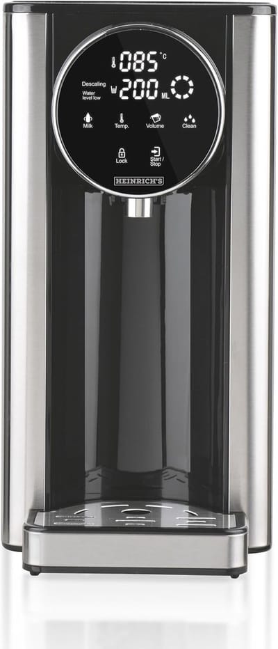 Warmwaterdispenser met temperatuurinstellingen 40-100°C voor snelle waterbereiding