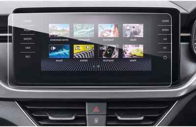 9.2 Inch Navigatiescherm Beschermfolie, Anti-Vingerafdruk, Gehard Glas, Krasbestendig voor Auto GPS Navigatie en Radio Accessoires