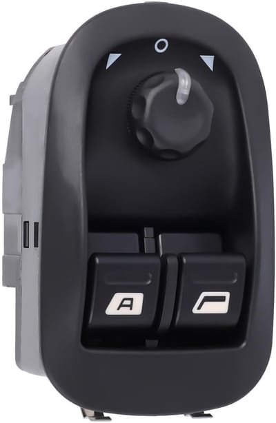 Elektrische Raamschakelaar - Raamopener Schakelaar - Auto Ramen Bediening - Directe Vervanging - 7x6x6 cm