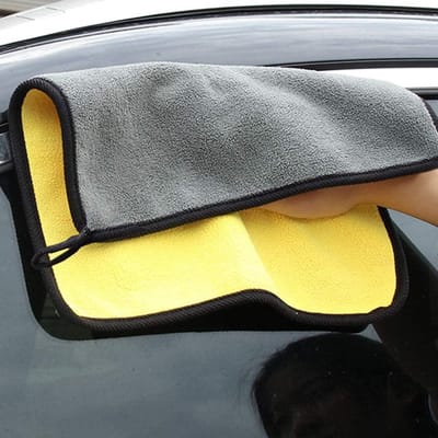 Zachte Microvezeldoek 30x30cm- Car Cleaning - Krasvrij -poetsdoek- auto poetsen-Auto droogdoek-Auto Accessoires - Schoonmaakdoek - Detail Polish-Reinigingsdoekjes