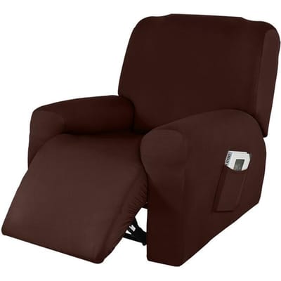 2022zomer Relaxfaashoes Stretch Relaxfauteuilhoes Voor Woonkamer Lazy Boy Relaxfauteuilhoes Slipcover Bescherming 1 Seater koffie