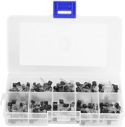Dailygoods - Transistor Assortiment - Diverse Transistors - DIY Kit - 200 stuks - TO-92 - Basisbehoeften - Geschikt voor hobbyisten - Assortiment