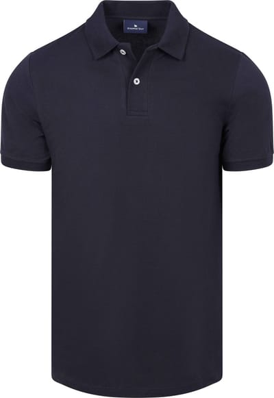 Steppin' Out Polo Piqué Donkerblauw (navy) - Maat M - Heren - Polo shirt Heren met Korte mouw