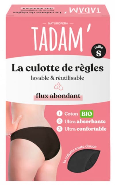 Tadam' Menstruatieslipje voor zware flow (Maat : S)