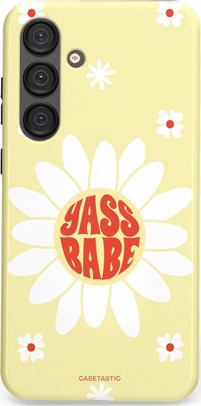 Casetastic Hoesje Geschikt voor Samsung S25 Plus - Stijlvolle Beschermende Duo-layer Case - Yass babe