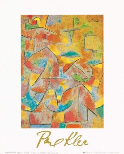 Kunstdruk Paul Klee - Bimba e zia, 1937 24x30cm