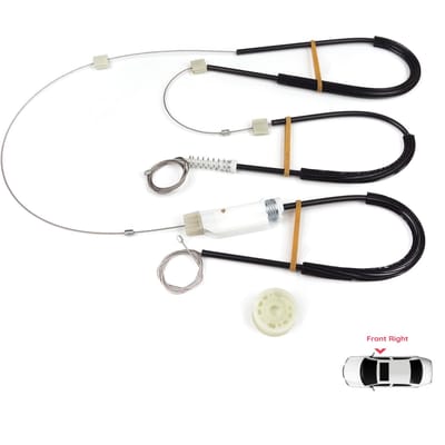 EWR5519 Raammechanisme Reparatieset Voorportier Rechts voor VW CC Passat CC 357 358 2008-2017 4-Deurs Comfort Coupé Sedan 3C8837462