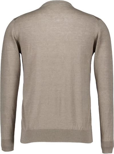 Gentiluomo Round Neck Ls Heren - Sweater - Hoodie - Beige - Maat M