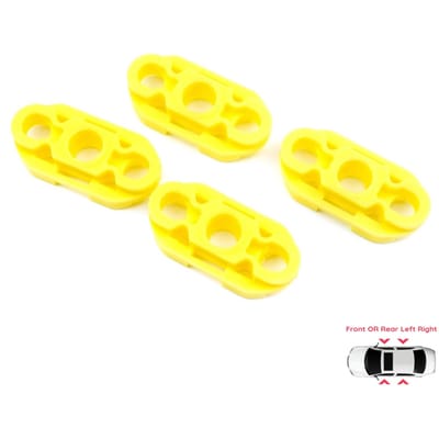 BWR19 4 Stuks Raammechanisme Geleideclips voor Buick Pontiac Oldsmobile Impala Cadillac GM Saab 20369894 20369895