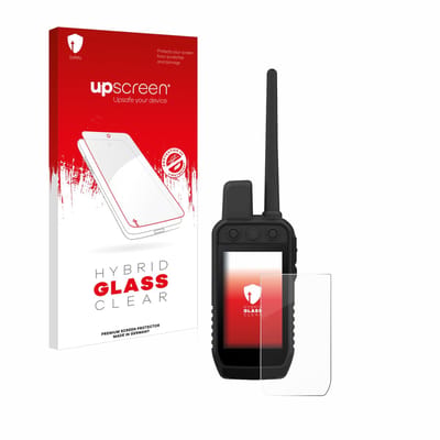 upscreen - Screenprotector voor Garmin Alpha 300 K - Folie Beschermfolie Beschermglas transparant
