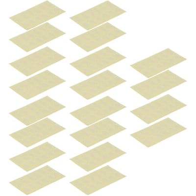 240 stuks Transparante Zelfklevende Pad 16x12.29x2mm Verwijderbare Plakkerige Waterdichte Dubbelzijdige Plakband voor beige