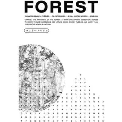 Forest: Word Search Puzzles From The Whispers Of Nature Collection - Studio 82 Degrees